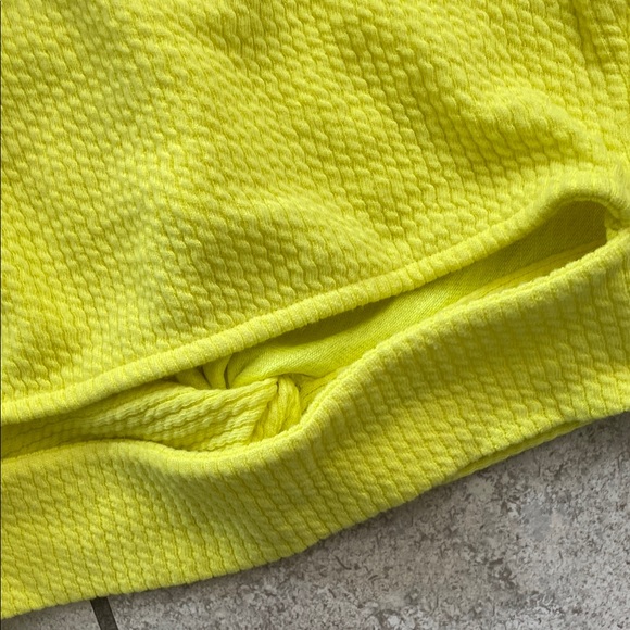 Zara Yellow Long Sleeve Crop Blouse - Picture 6 of 8